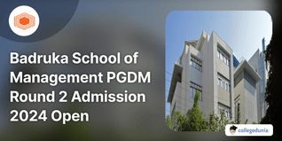 Badruka School of Management PGDM Round 2 Admission 2024 Open; Apply till April 1
